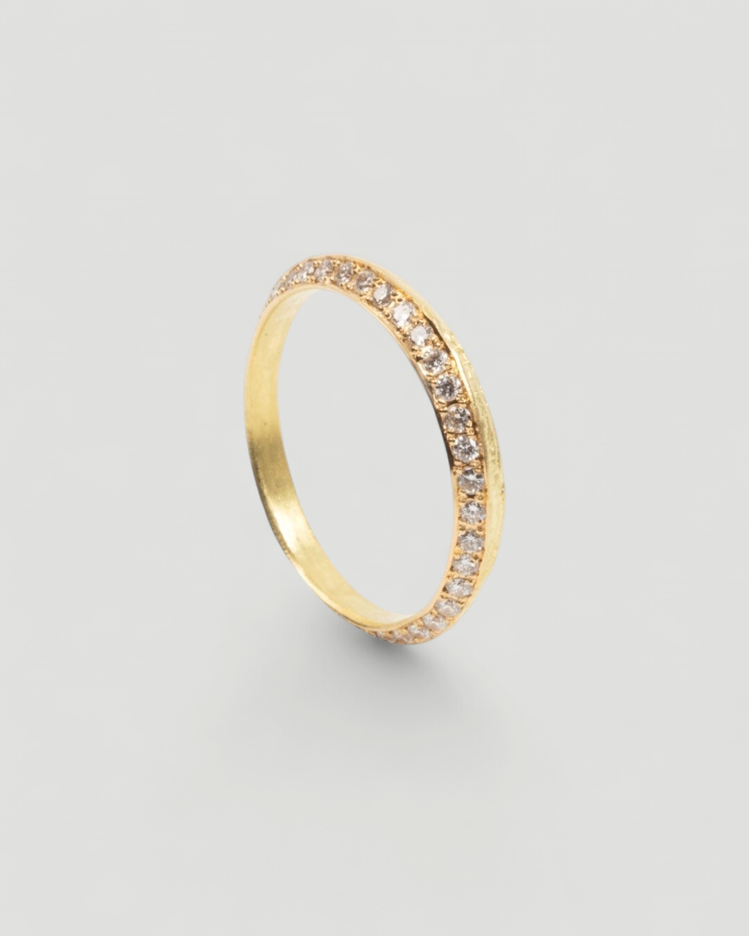 Memoire-Goldring (U54) mit Brillanten (0.36 ct) - Goldschmiede Krack