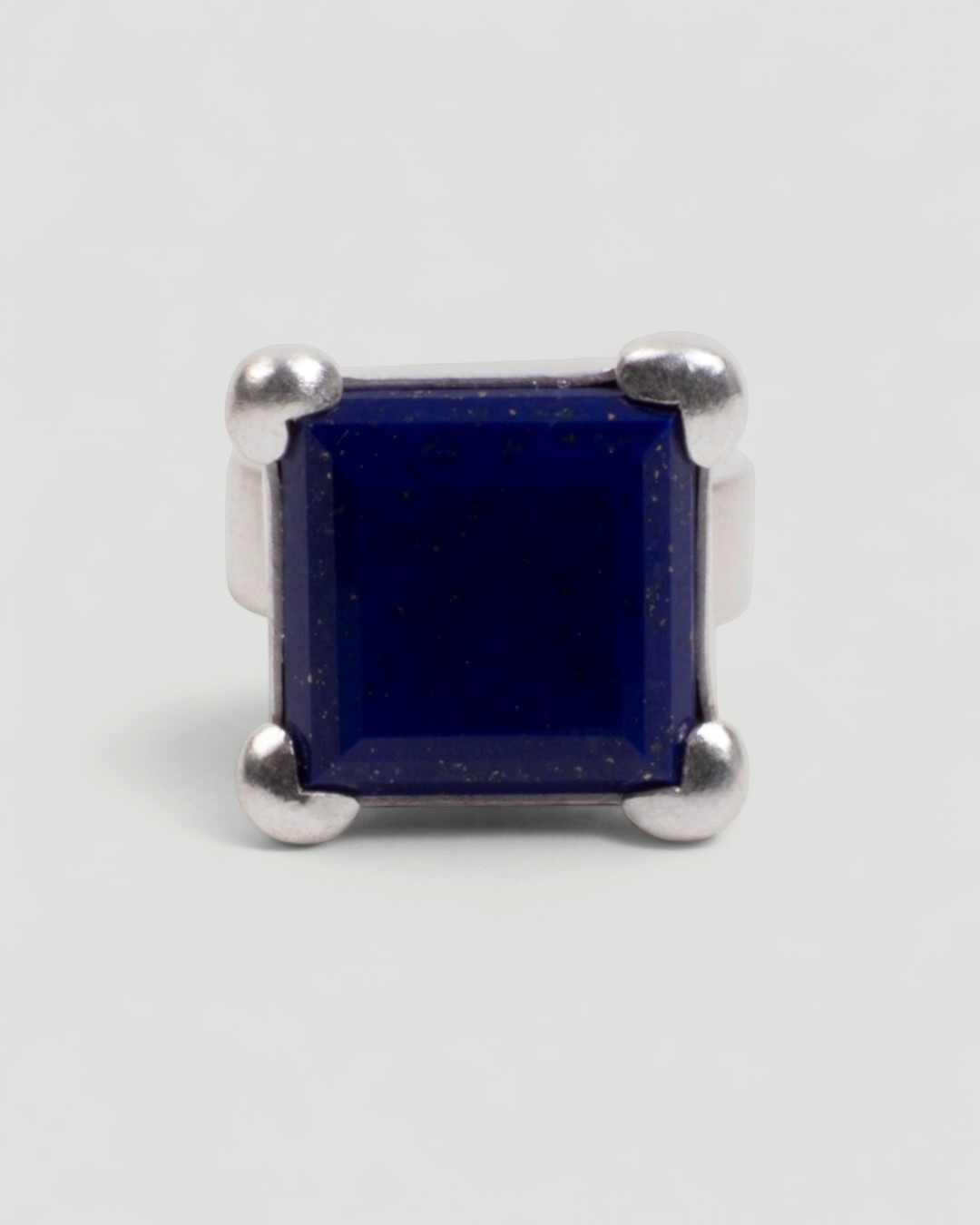 Großer 925 Silberring mit intensiven Lapislazuli (23.20 ct) - Goldschmiede Krack