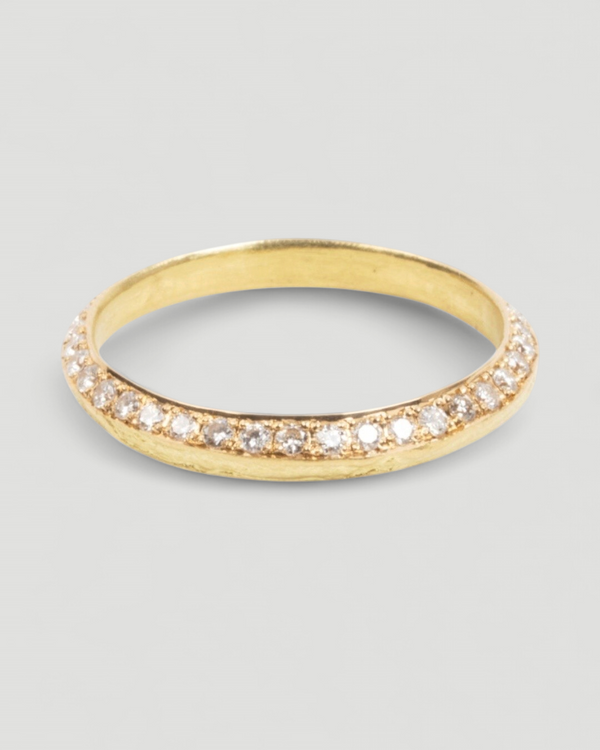 Memoire-Goldring (U57) mit Brillanten (0.38 ct) - Goldschmiede Krack