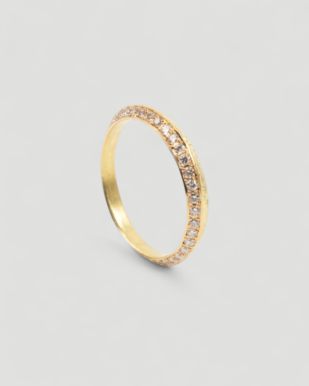 Memoire-Goldring (U57) mit Brillanten (0.38 ct) - Goldschmiede Krack