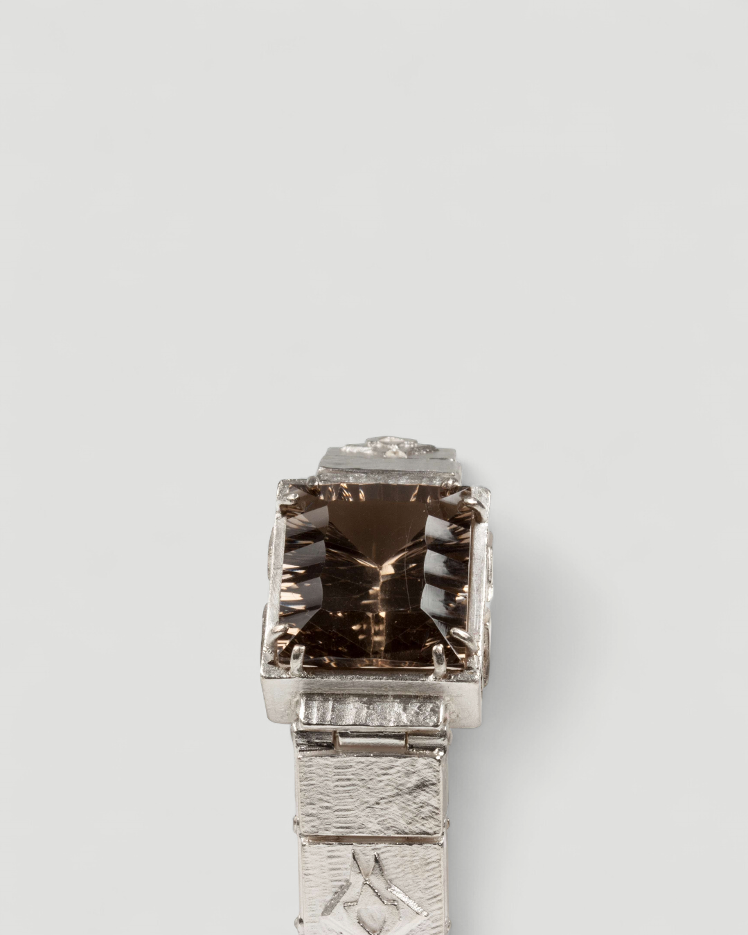 Rauchquarz Armschmuck - Goldschmiede Krack