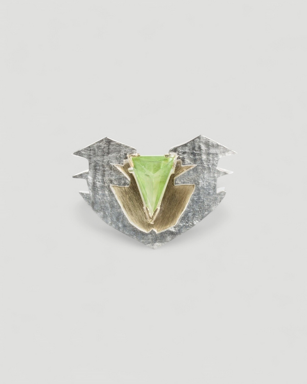 Peridot Brosche