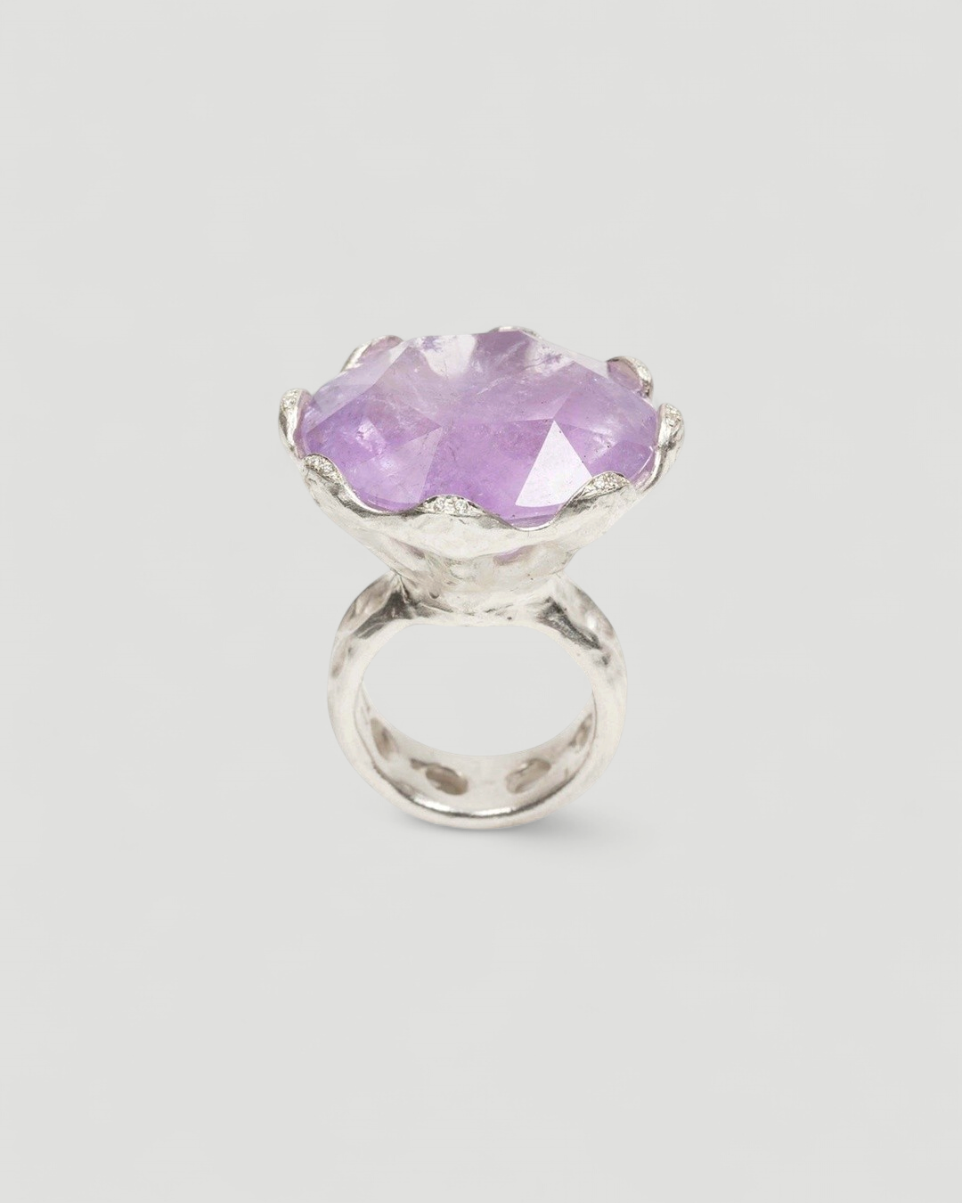"Think big" Amethyst Ring - Goldschmiede Krack