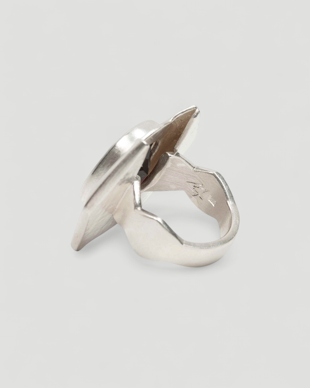 Granat Silberring - Goldschmiede Krack