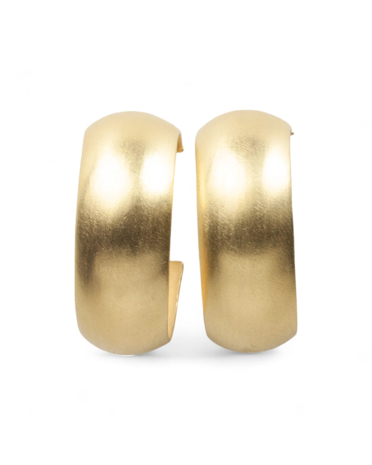 Große Creole aus 750 Gold - Goldschmiede Krack - Trauringe & Unikatschmuck aus Deidesheim