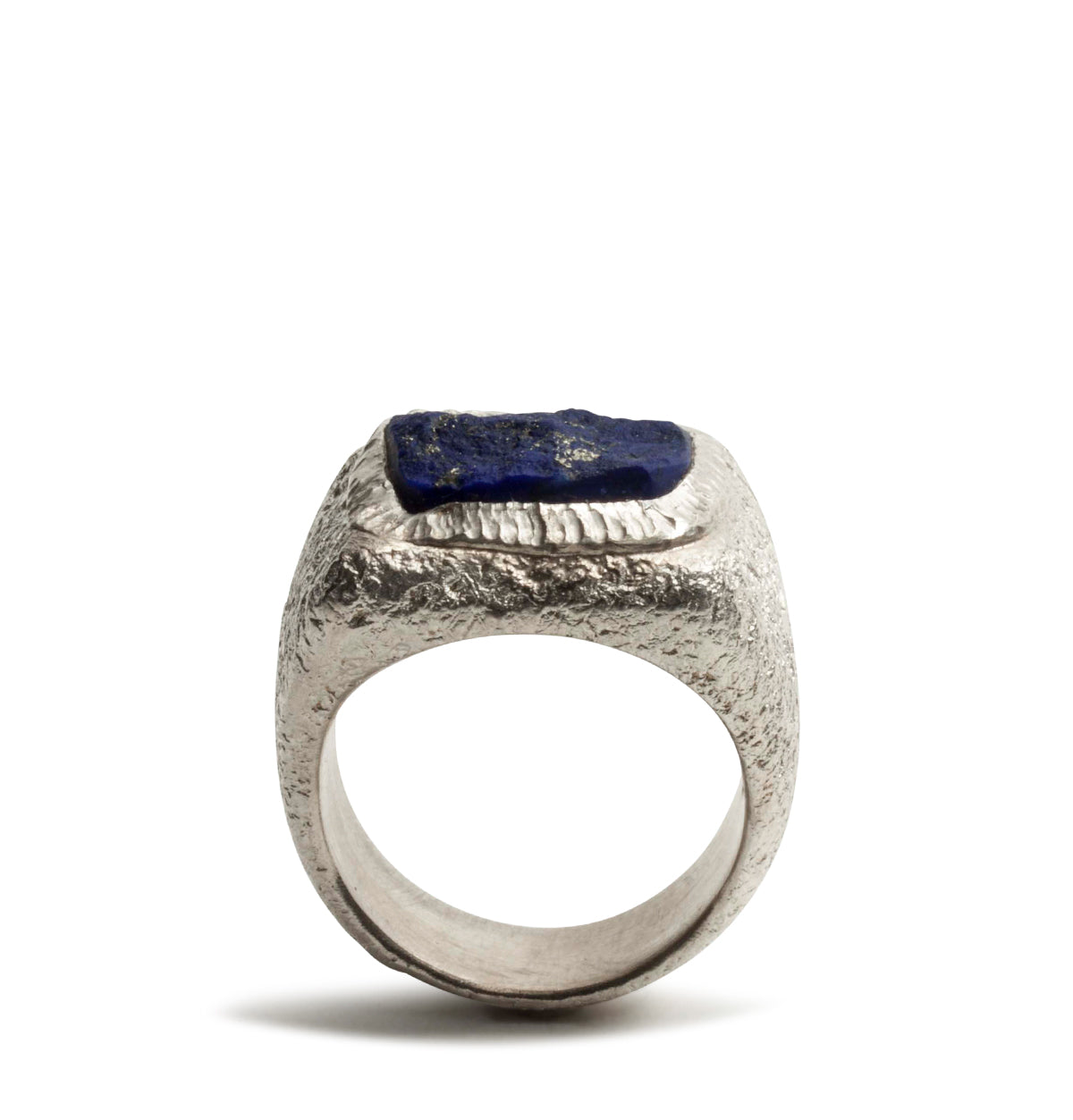 Großer Lapislazuli 925 Silberrig - Goldschmiede Krack - Trauringe & Unikatschmuck aus Deidesheim