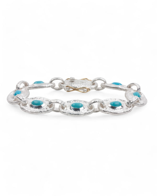 925 Silberarmband mit Türkis - Goldschmiede Krack - Trauringe & Unikatschmuck aus Deidesheim