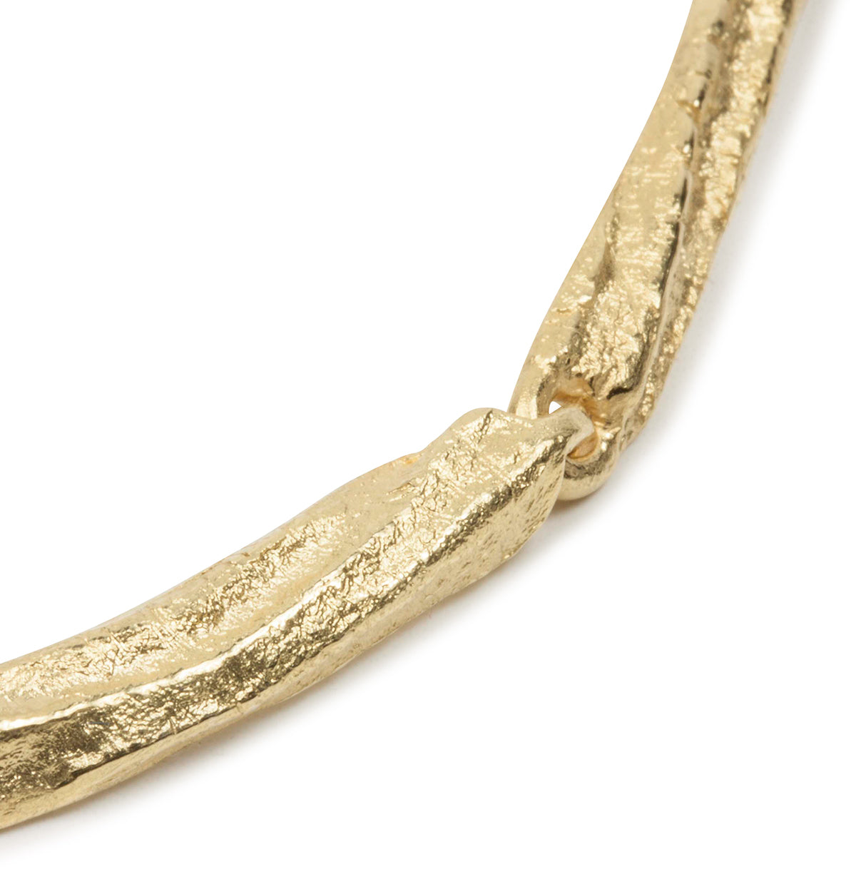 Statement 750 Goldkette mit Tarmac Struktur - Goldschmiede Krack - Trauringe & Unikatschmuck aus Deidesheim
