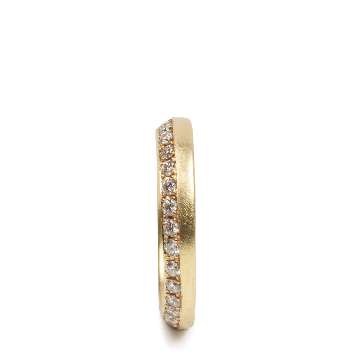 Memoire Goldring mit Brillanten