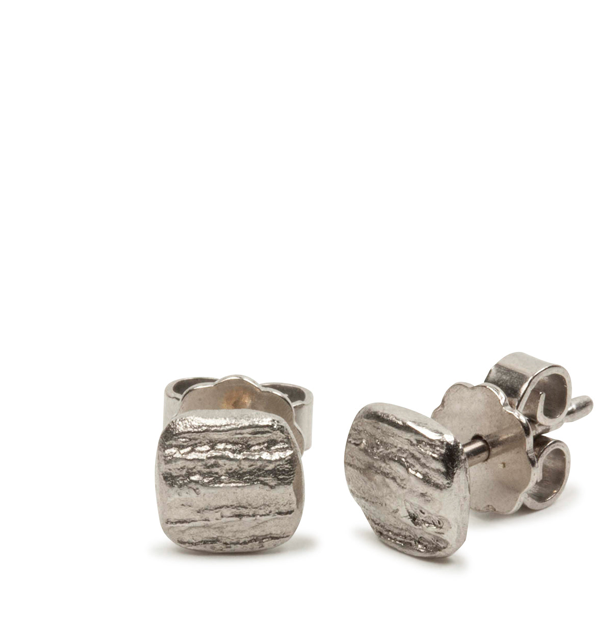 Ohrstecker mit Struktur - 6 mm - Goldschmiede Krack - Trauringe & Unikatschmuck aus Deidesheim