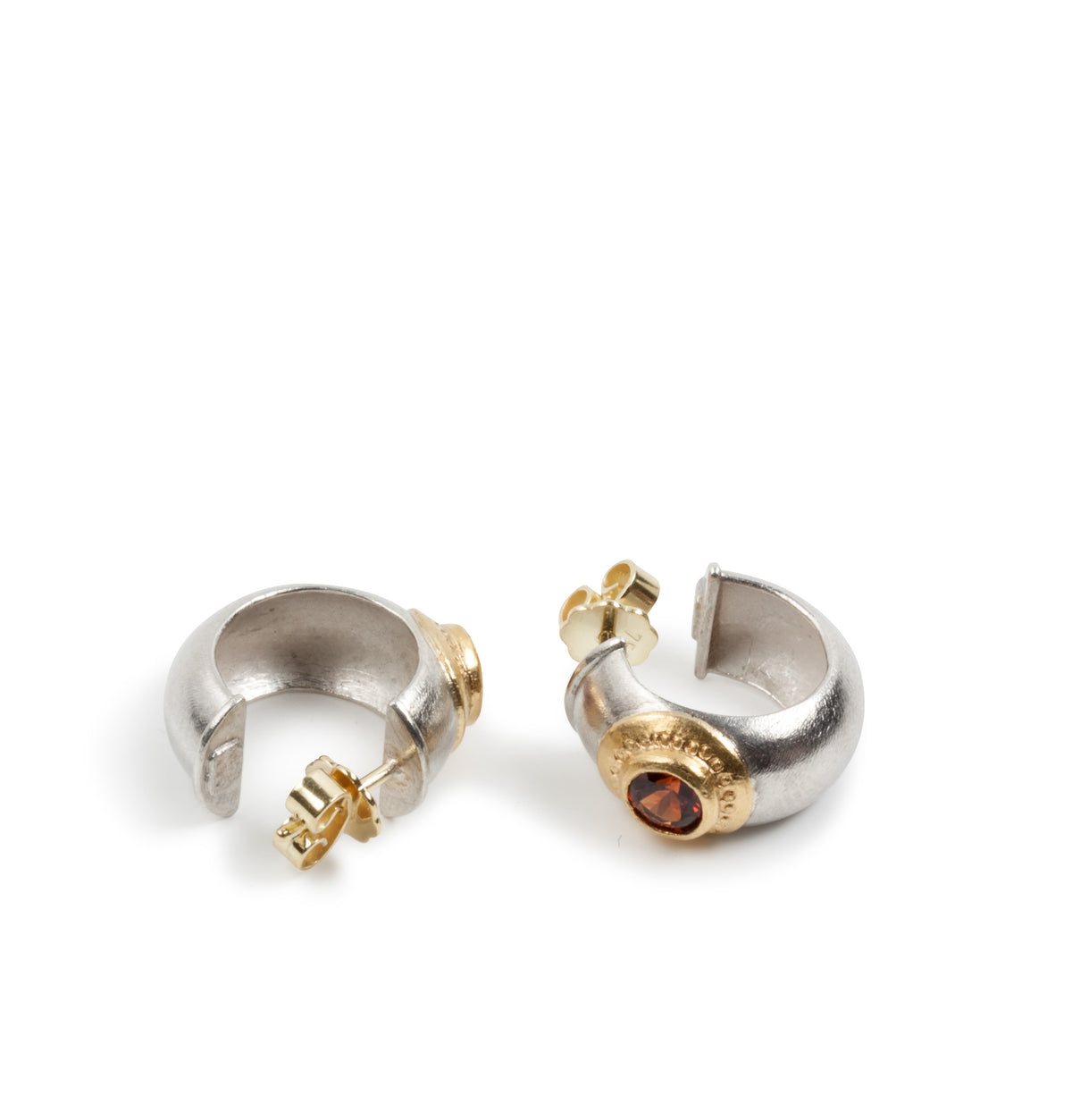 Spessartin Granat Ohrstecker - Goldschmiede Krack
