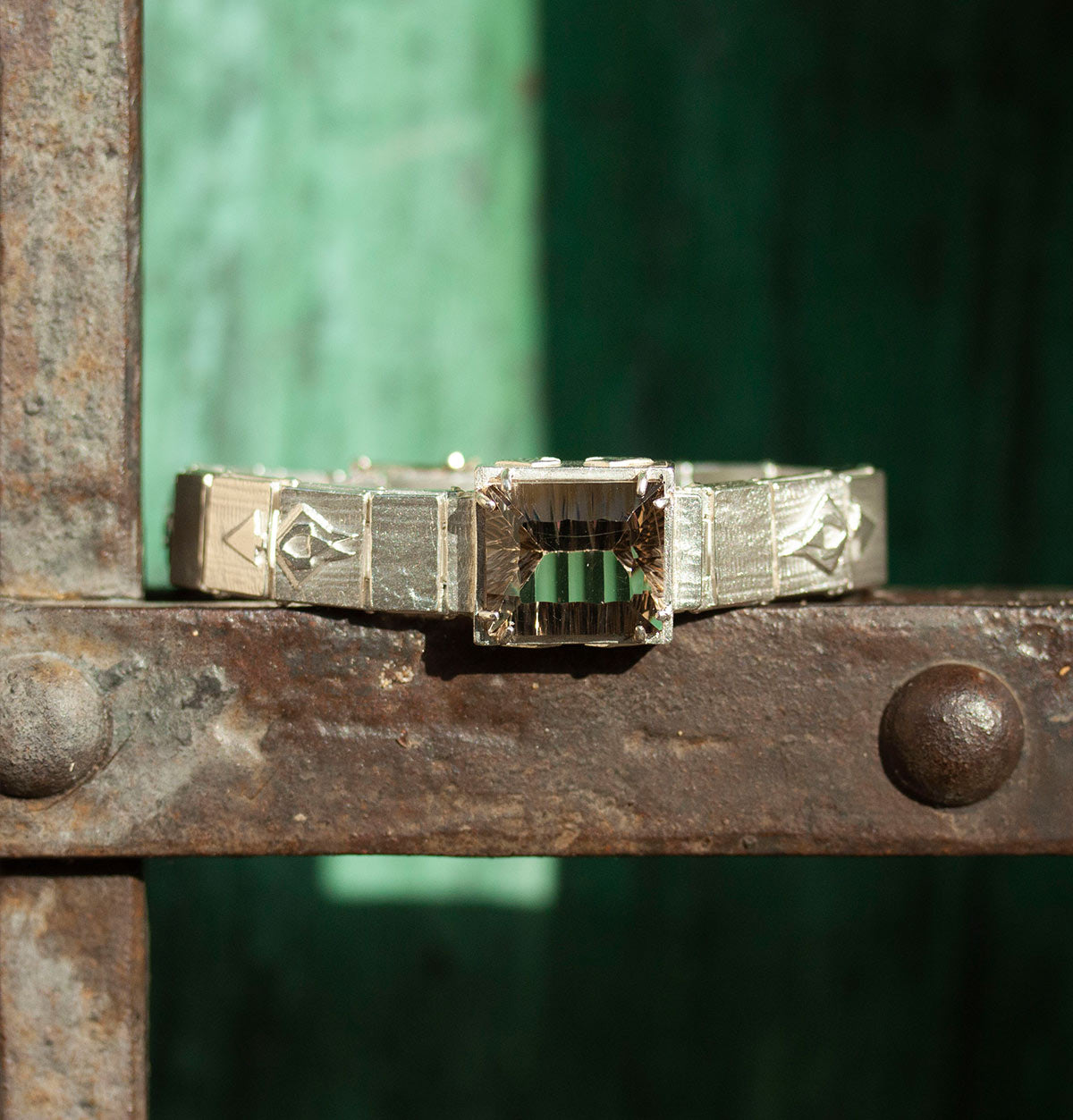 Rauchquarz Armschmuck - Goldschmiede Krack