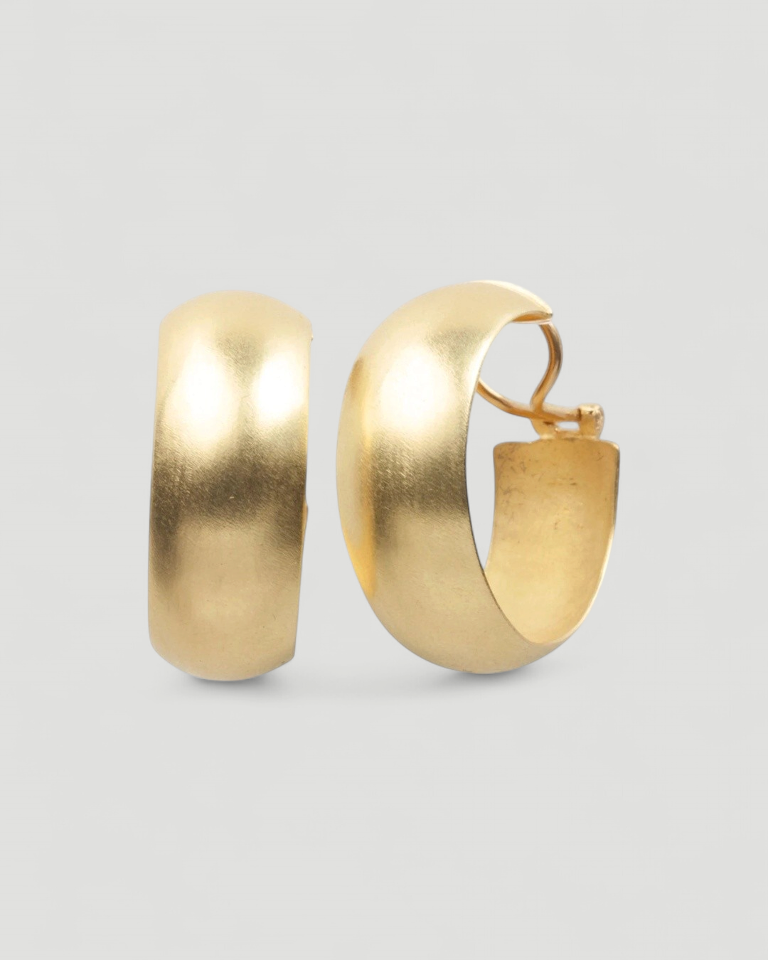 Große Creole aus 750 Gold - Goldschmiede Krack