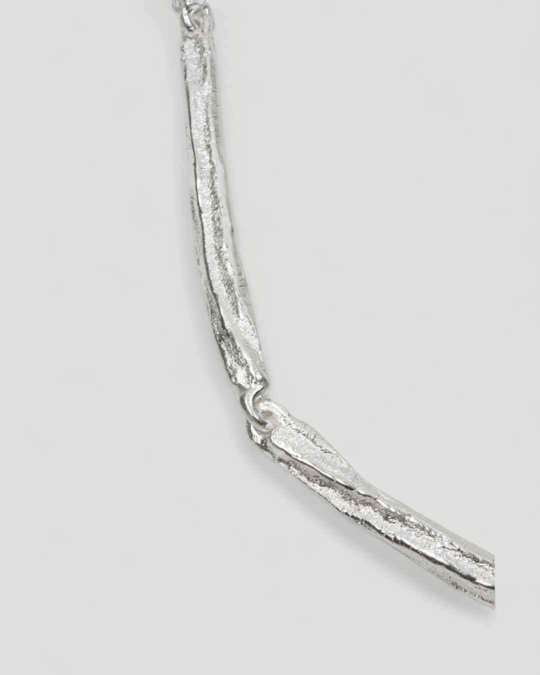 Statement 925 Silberkette mit "Tarmac" Struktur - Goldschmiede Krack