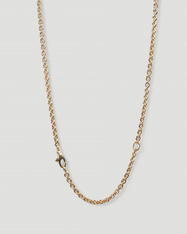 Klassische 750 Gold-Ankerkette - 3 mm - 55 cm