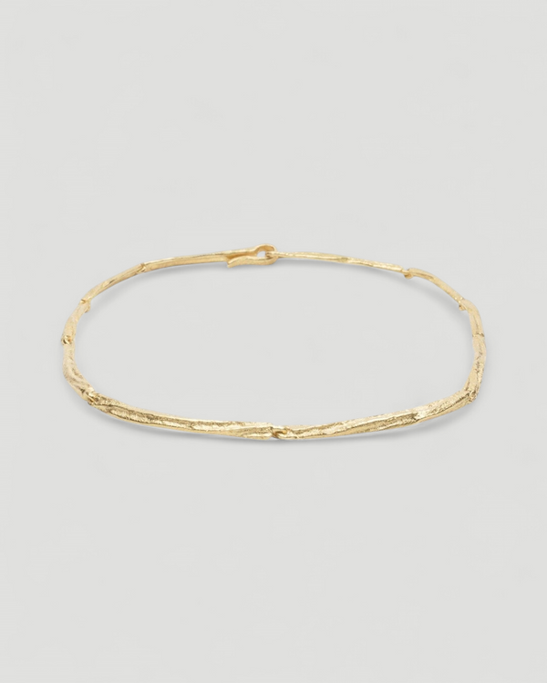 Statement 750 Goldkette mit Tarmac Struktur