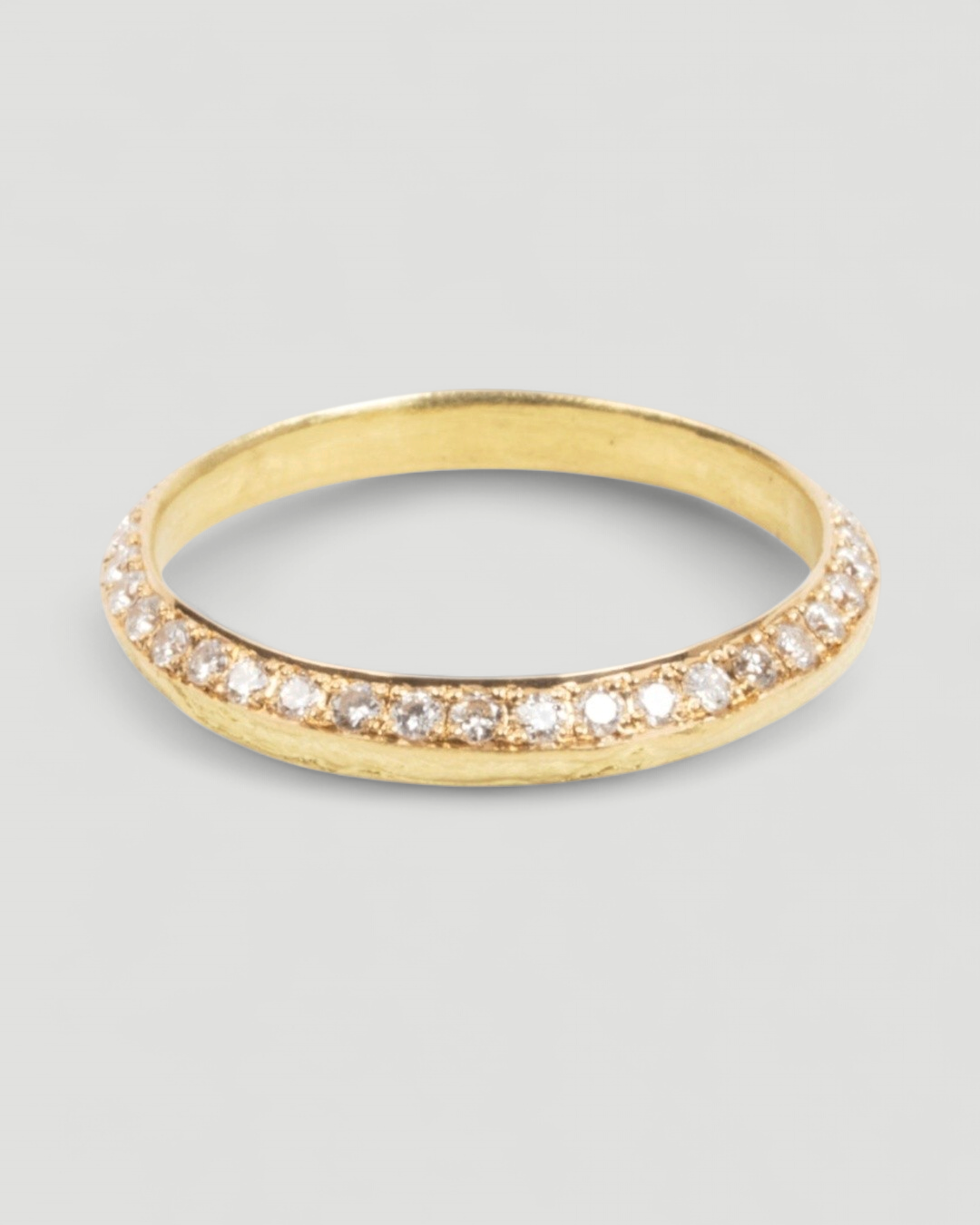 Memoire-Goldring (U57) mit Brillanten (0.38 ct) - Goldschmiede Krack