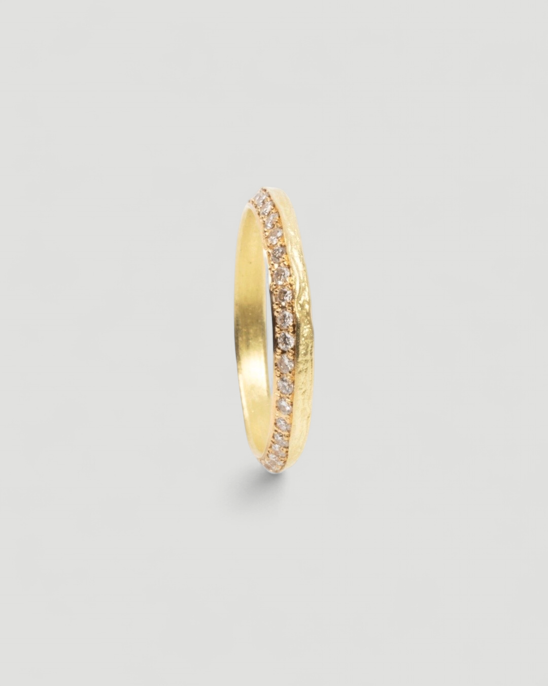 Memoire-Goldring (U57) mit Brillanten (0.38 ct) - Goldschmiede Krack
