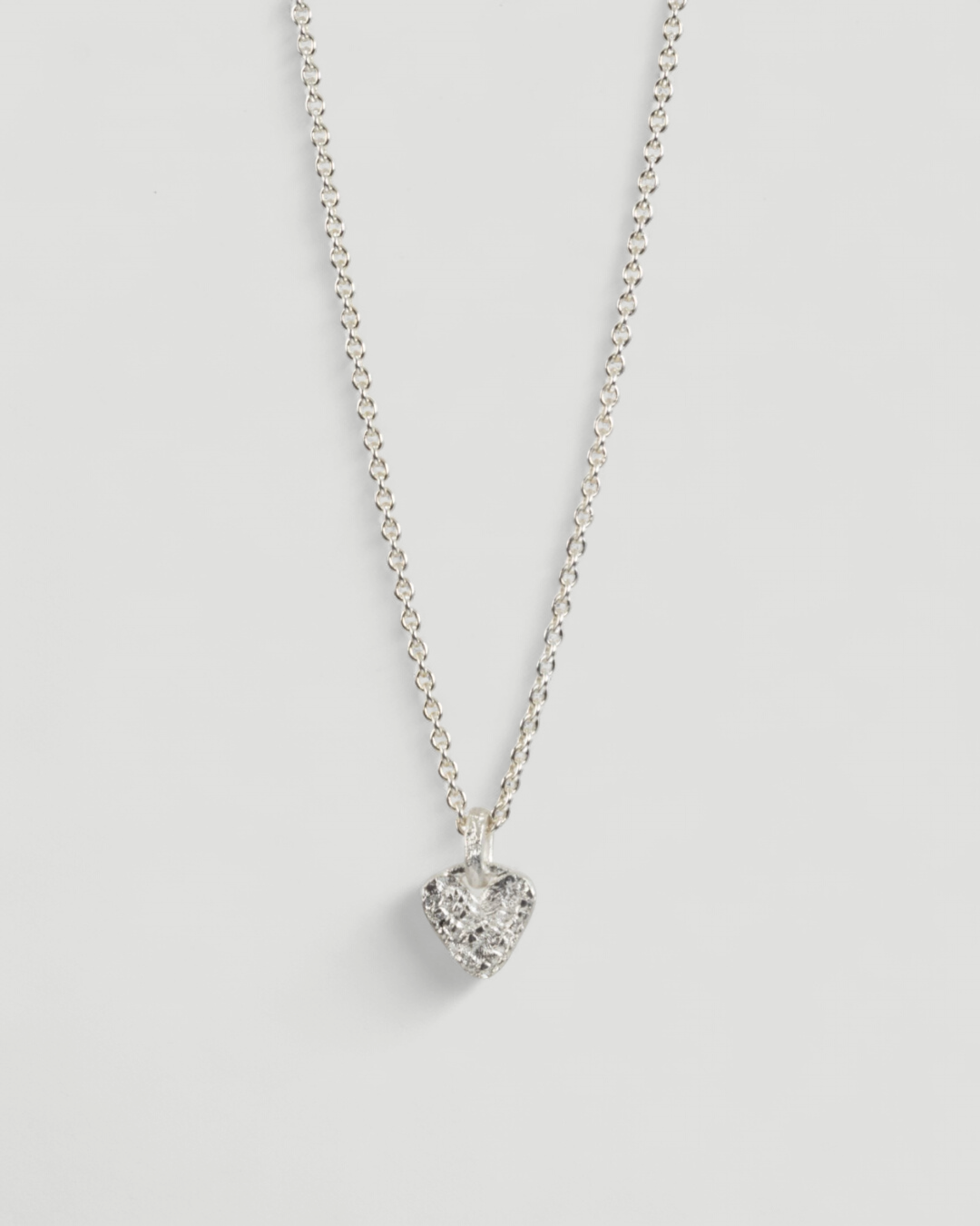Kleiner Herzanhänger aus 925 Silber - Goldschmiede Krack