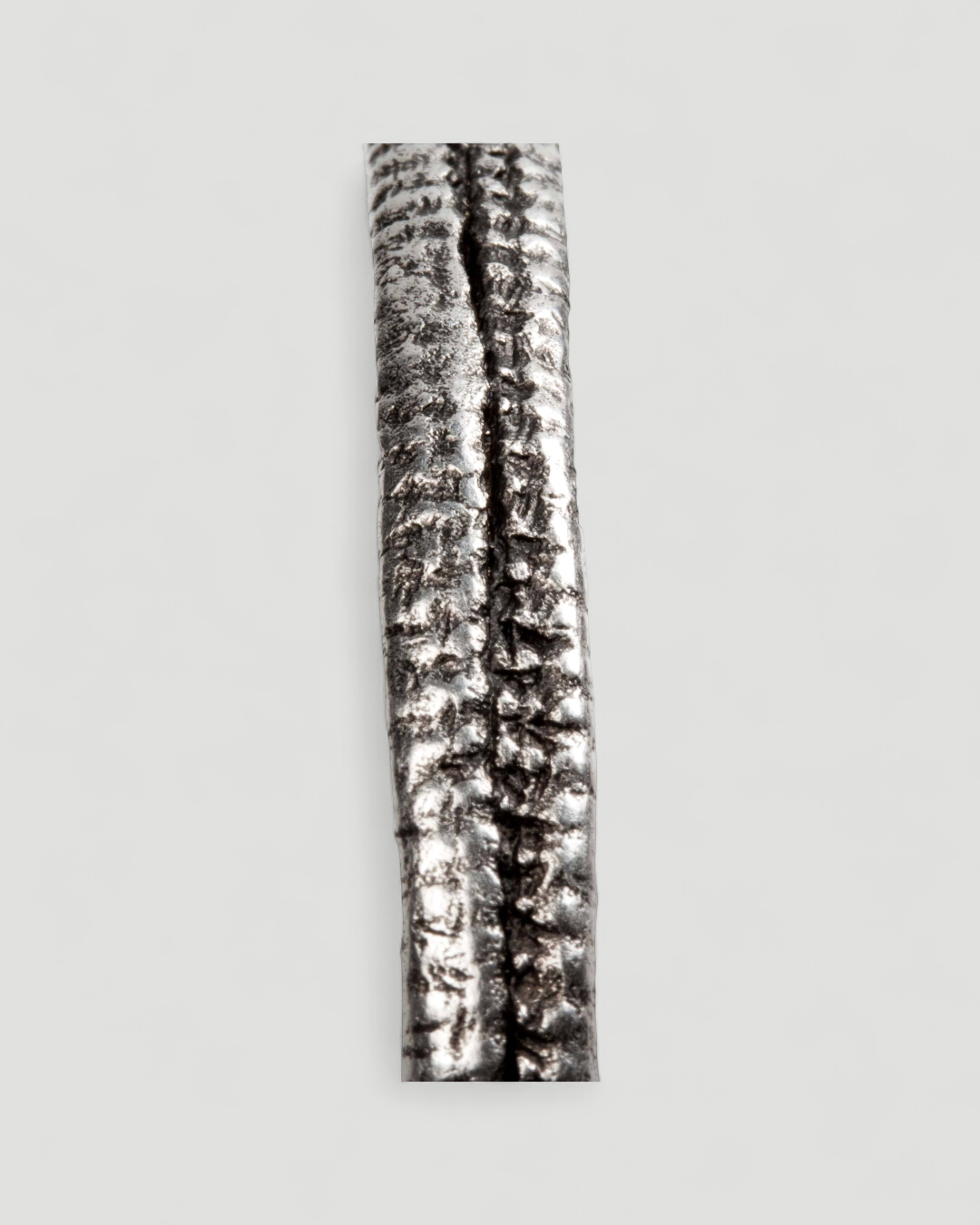 Strukturierter 925 Silber Armreif - Goldschmiede Krack