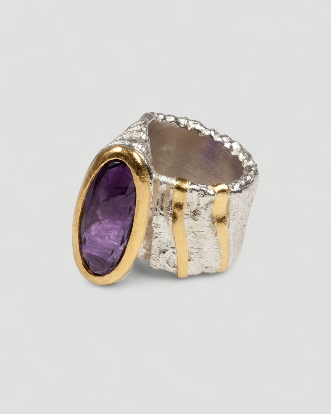 Amethyst Ring - Goldschmiede Krack