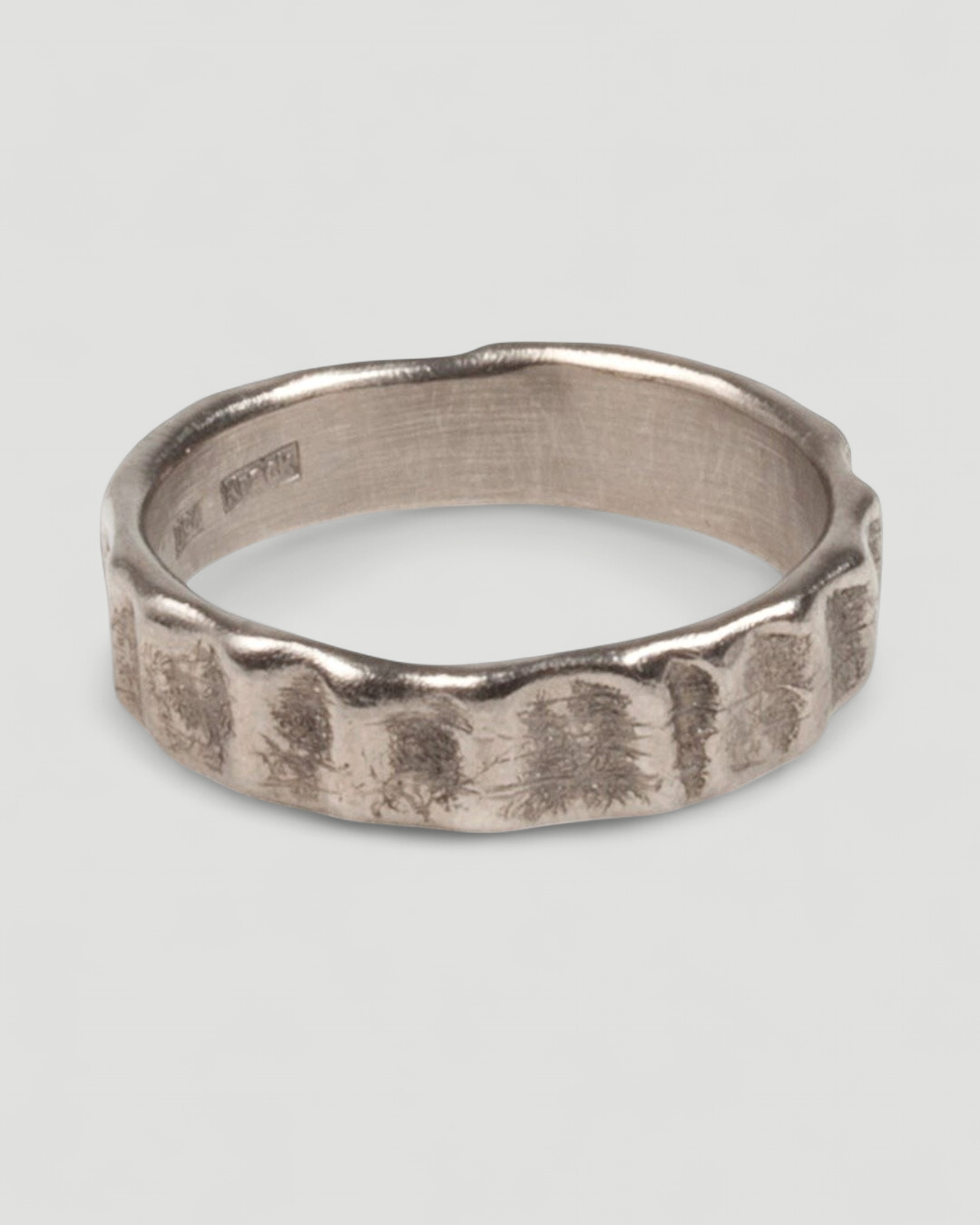 750 Palladium Weißgold Ring - Goldschmiede Krack