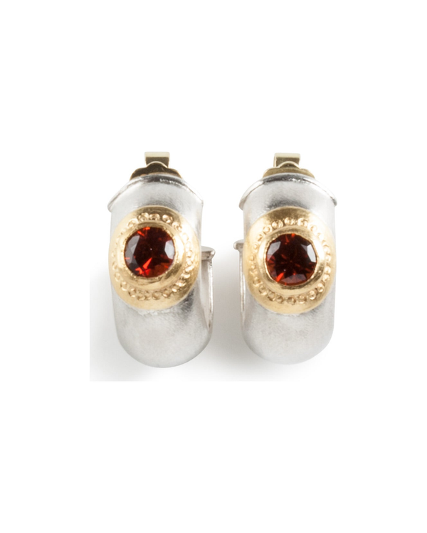 Spessartin Granat Ohrstecker - Goldschmiede Krack