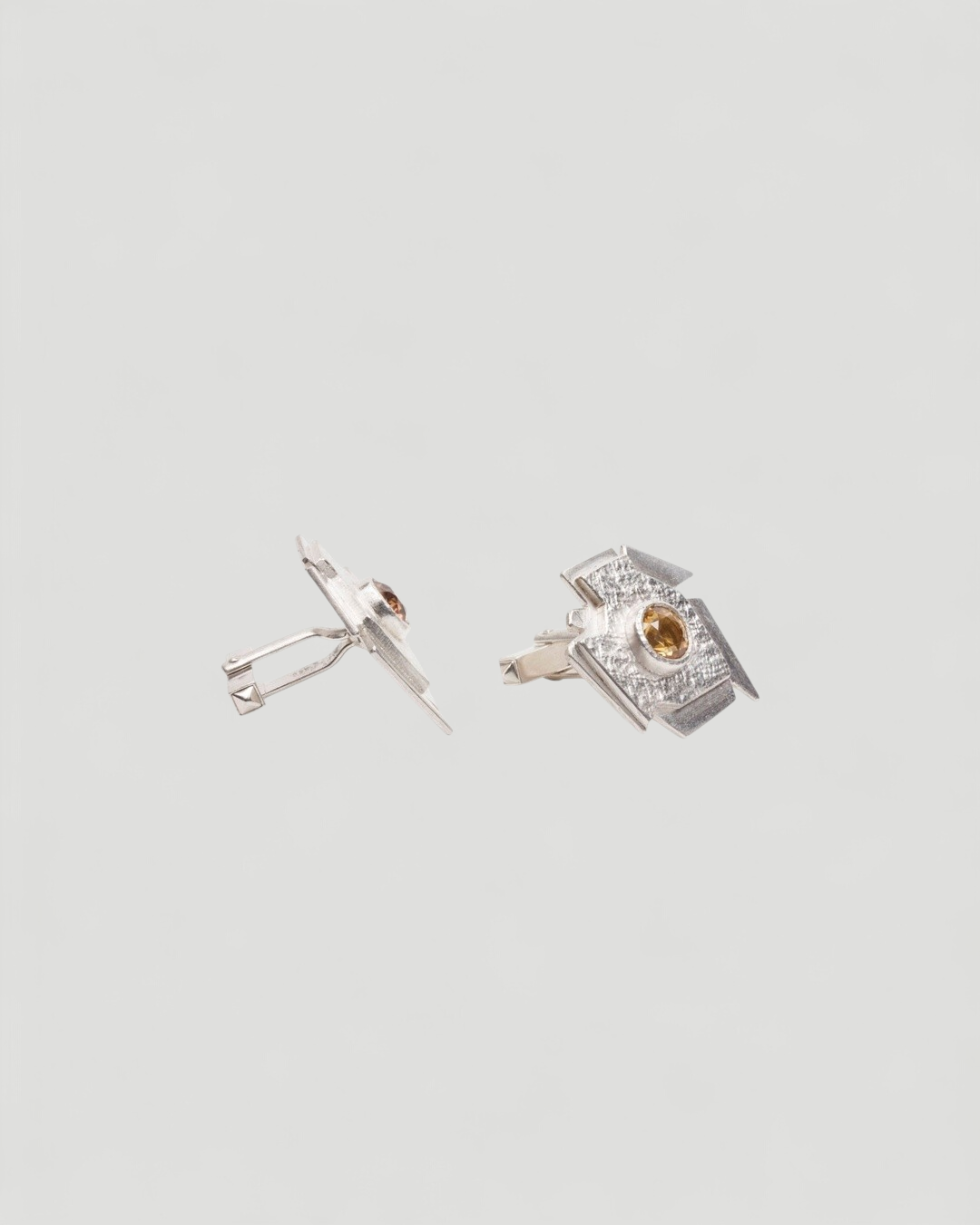 925 Silber Manschettenknöpfe mit Zirkon (6,20 ct) - Goldschmiede Krack