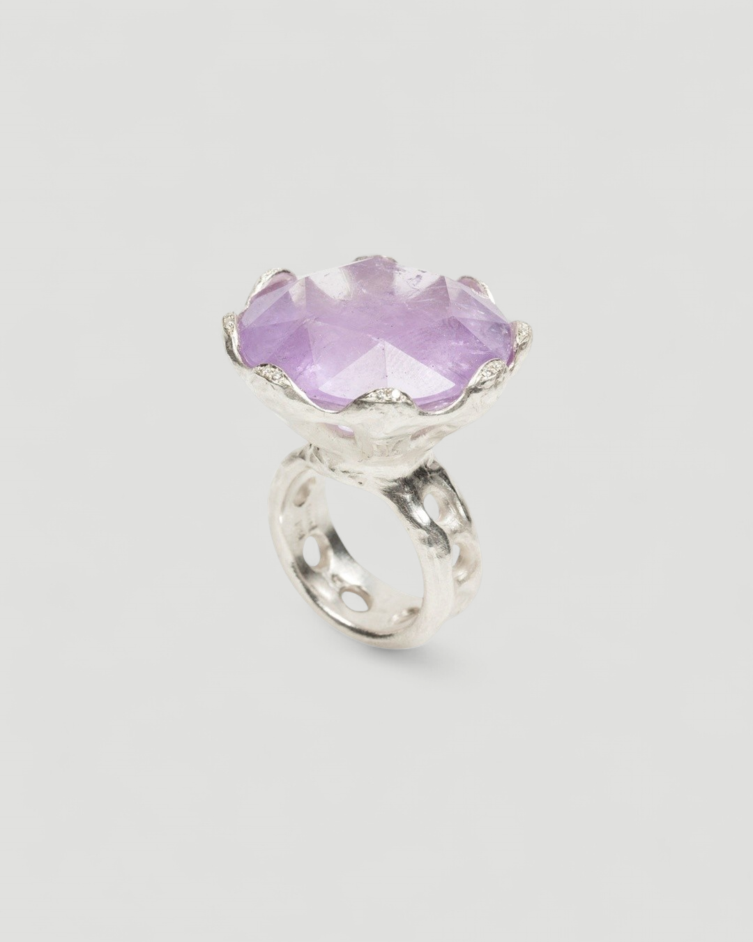 "Think big" Amethyst Ring - Goldschmiede Krack