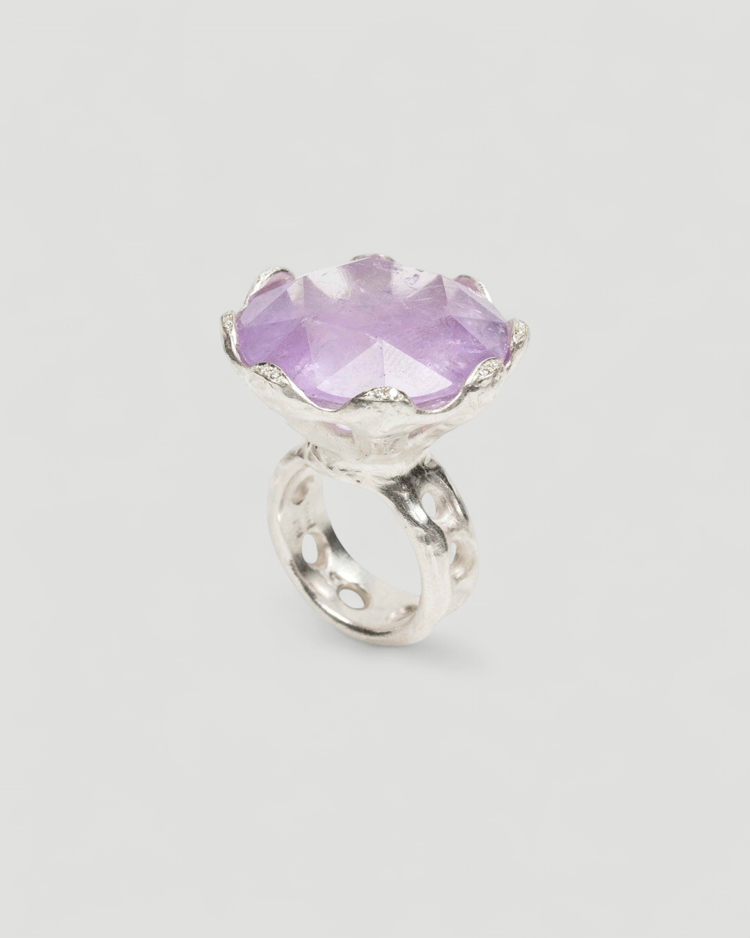 "Think big" Amethyst Ring - Goldschmiede Krack