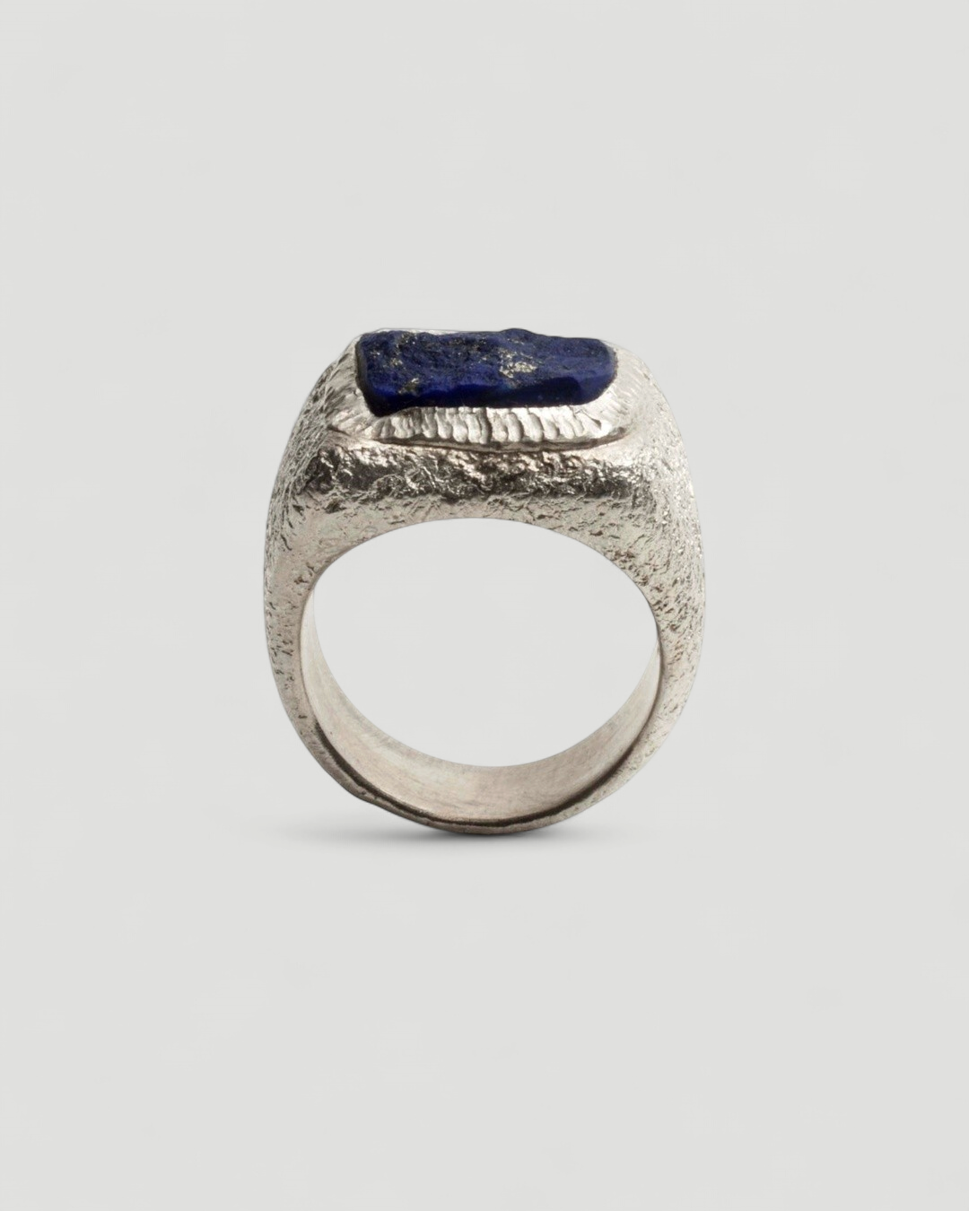 Großer Lapislazuli 925 Silberrig - Goldschmiede Krack