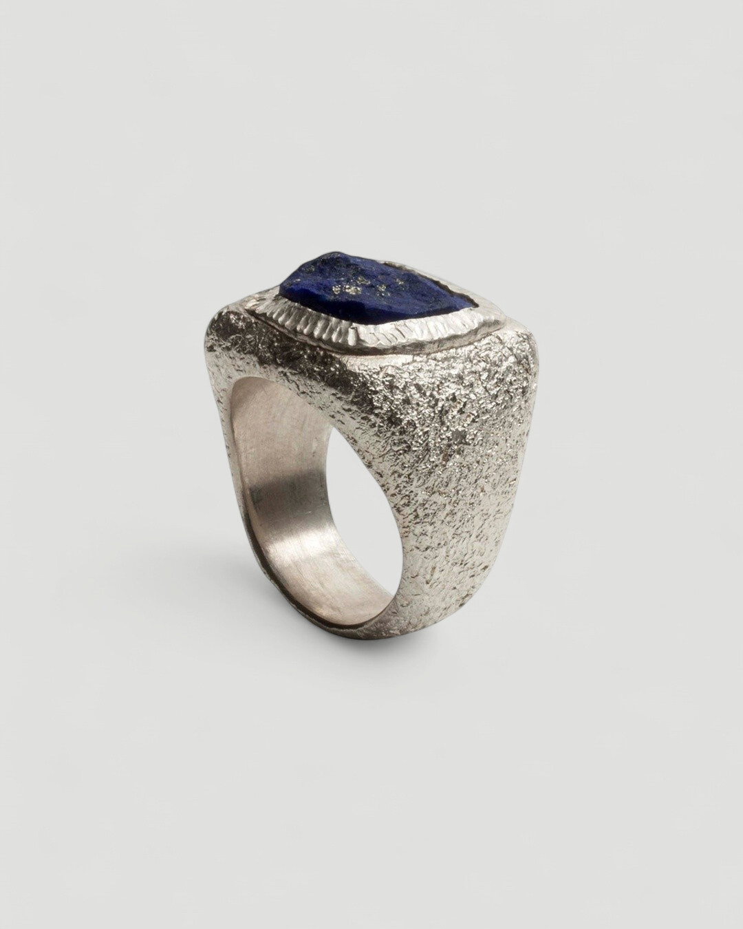 Großer Lapislazuli 925 Silberrig - Goldschmiede Krack
