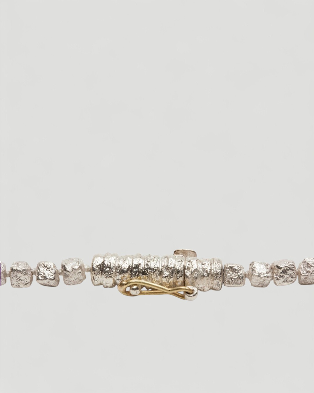 Würfelarmband aus 925 Silber und 750 Gold - Goldschmiede Krack
