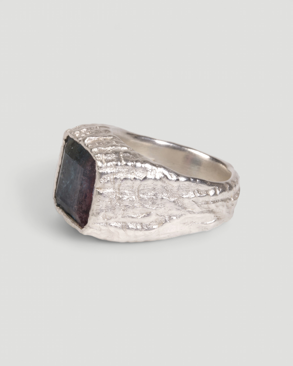 925 Silberring mit mehrfarbigem Turmalin (10,27 ct), Ansicht 3
