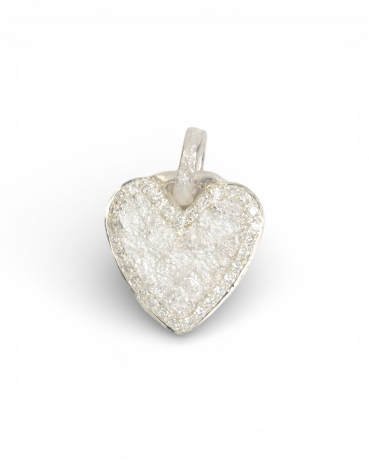 925 Silber Herzanhänger mit LGD Brillanten (0.124 ct) - Goldschmiede Krack - Trauringe & Unikatschmuck aus Deidesheim