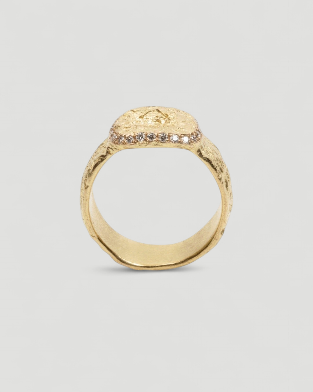 750 Goldring mit 0,30 ct Vintage Brillanten - Goldschmiede Krack