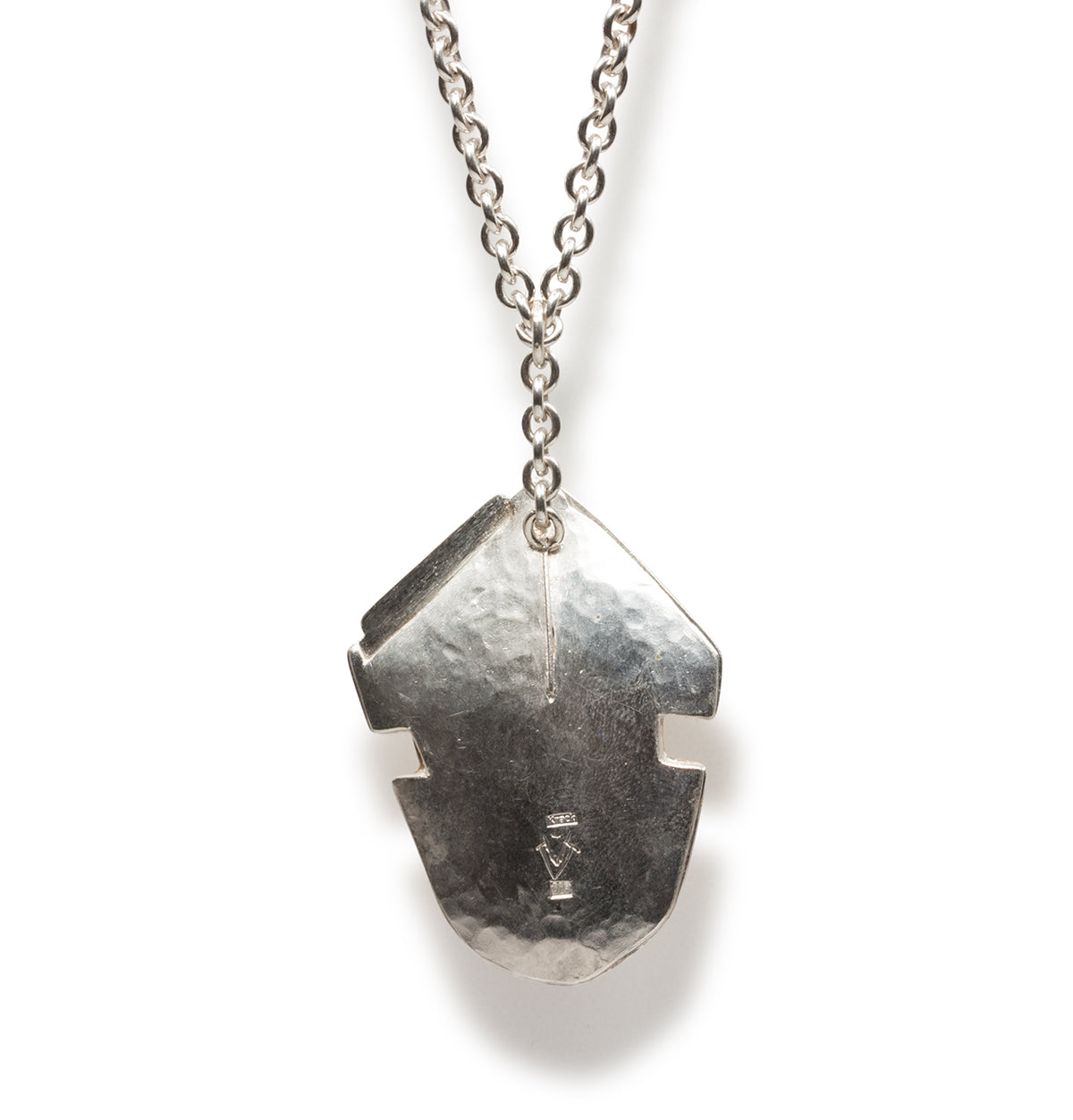 Anhänger aus 925 Silber und Feingold mit facettierten Labradorit - Goldschmiede Krack - Trauringe & Unikatschmuck aus Deidesheim