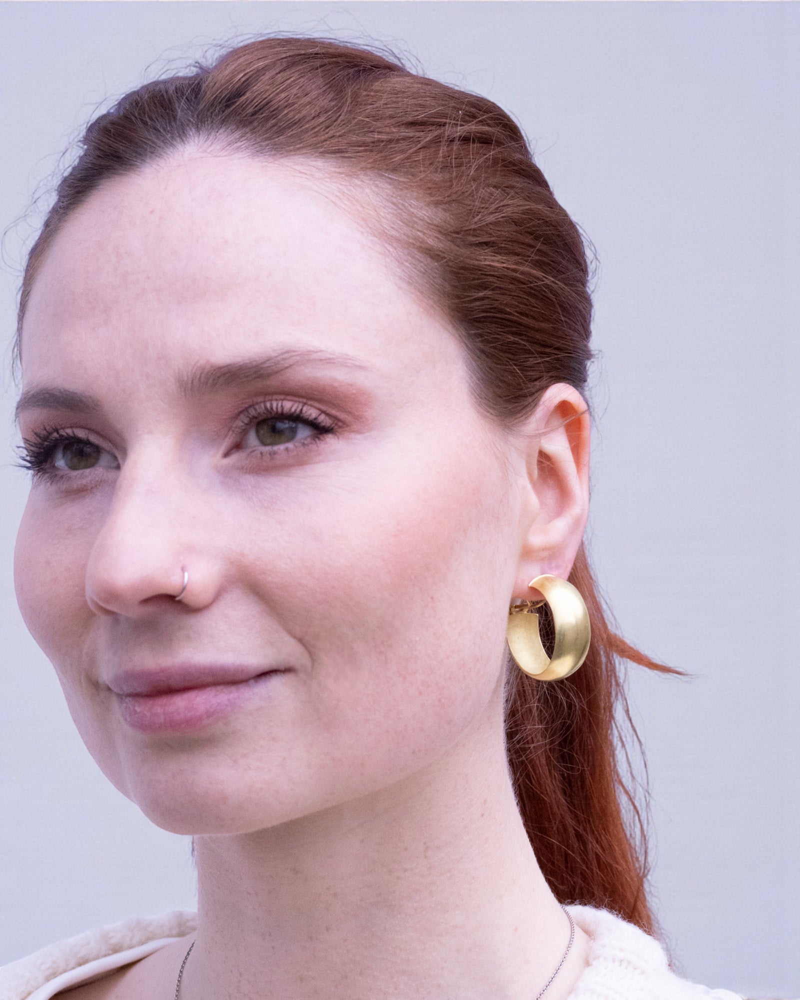 Große Creole aus 750 Gold - Goldschmiede Krack - Trauringe & Unikatschmuck aus Deidesheim