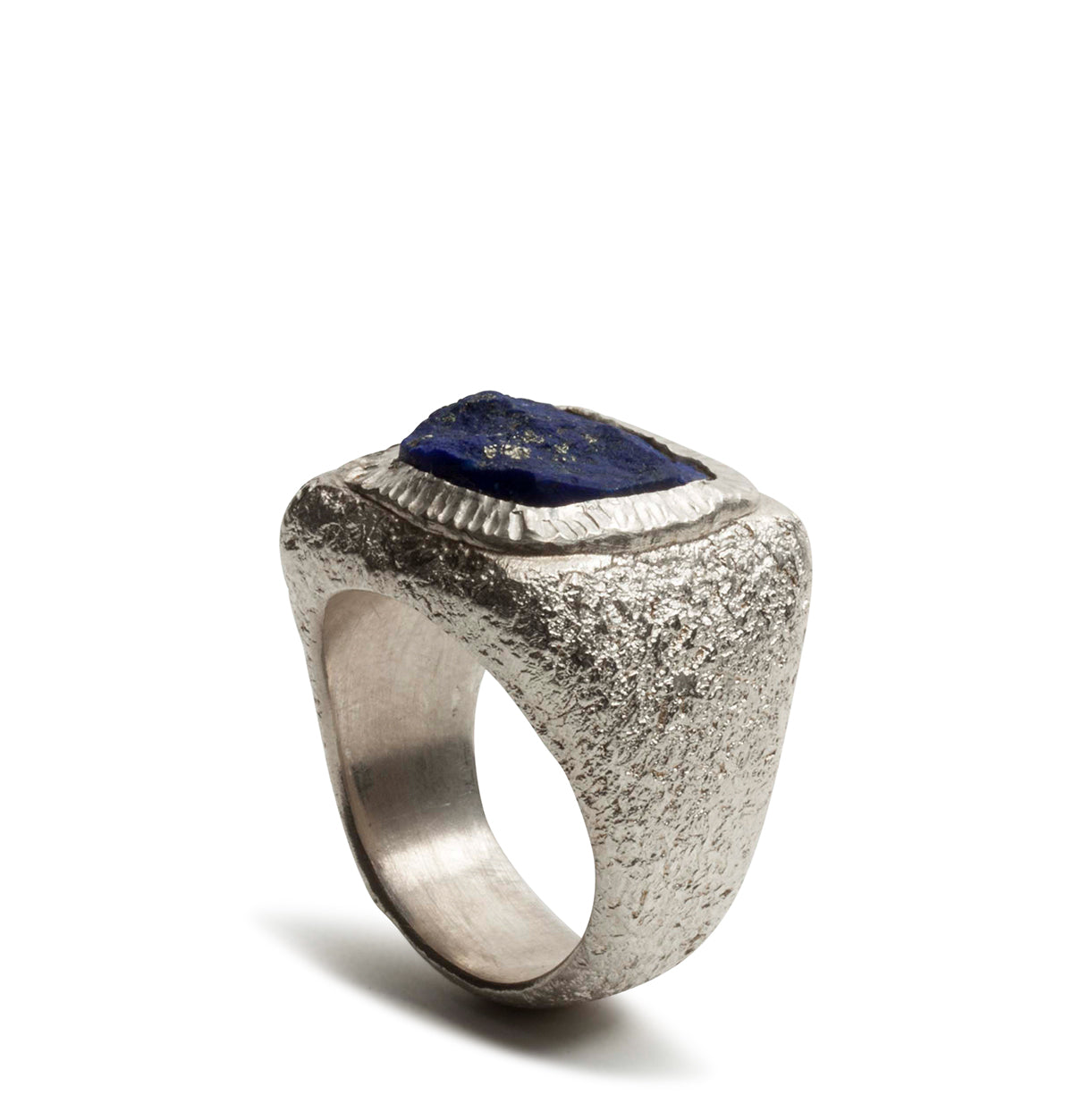 Großer Lapislazuli 925 Silberrig - Goldschmiede Krack - Trauringe & Unikatschmuck aus Deidesheim