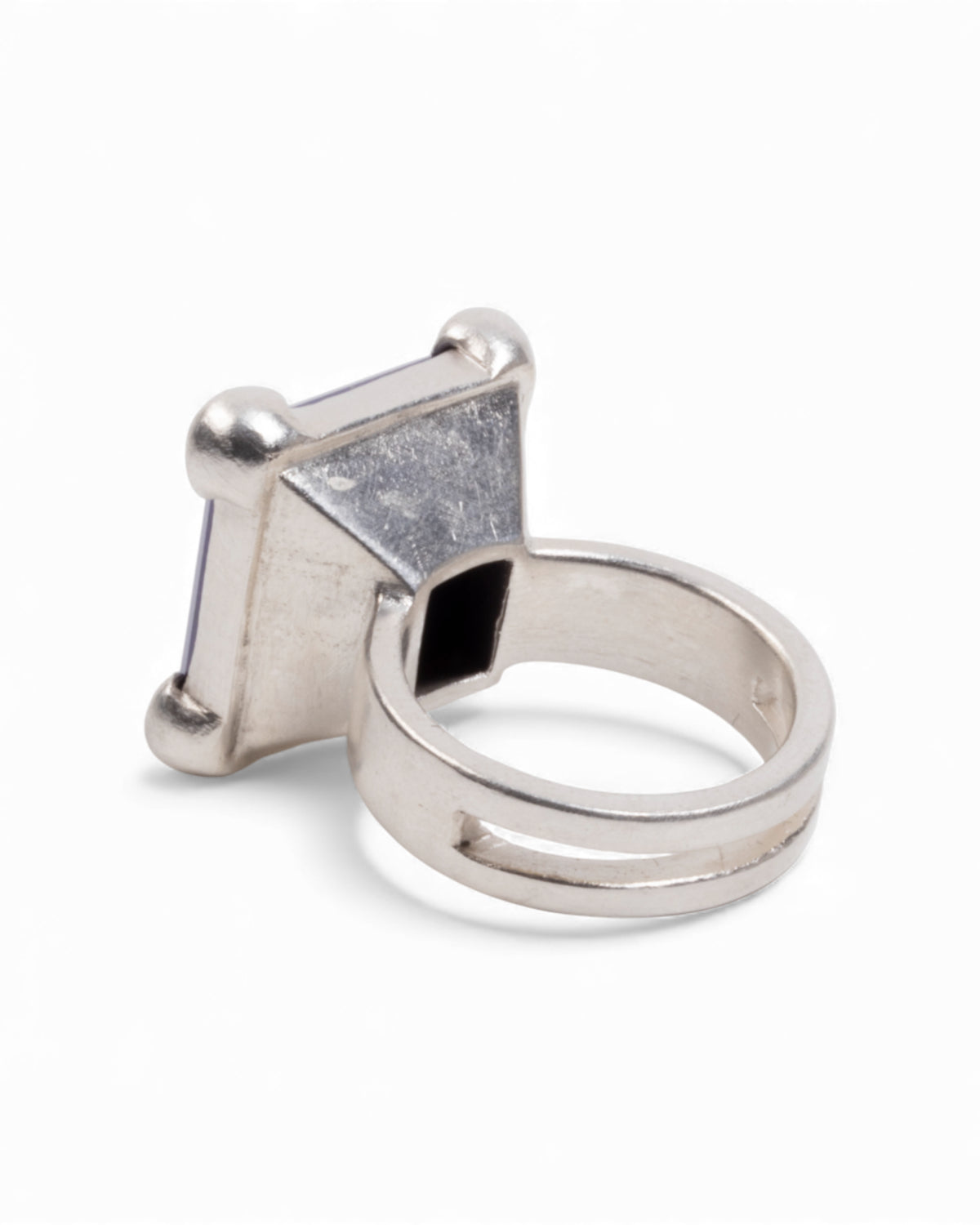 Großer 925 Silberring mit intensiven Lapislazuli (23.20 ct) - Goldschmiede Krack - Trauringe & Unikatschmuck aus Deidesheim