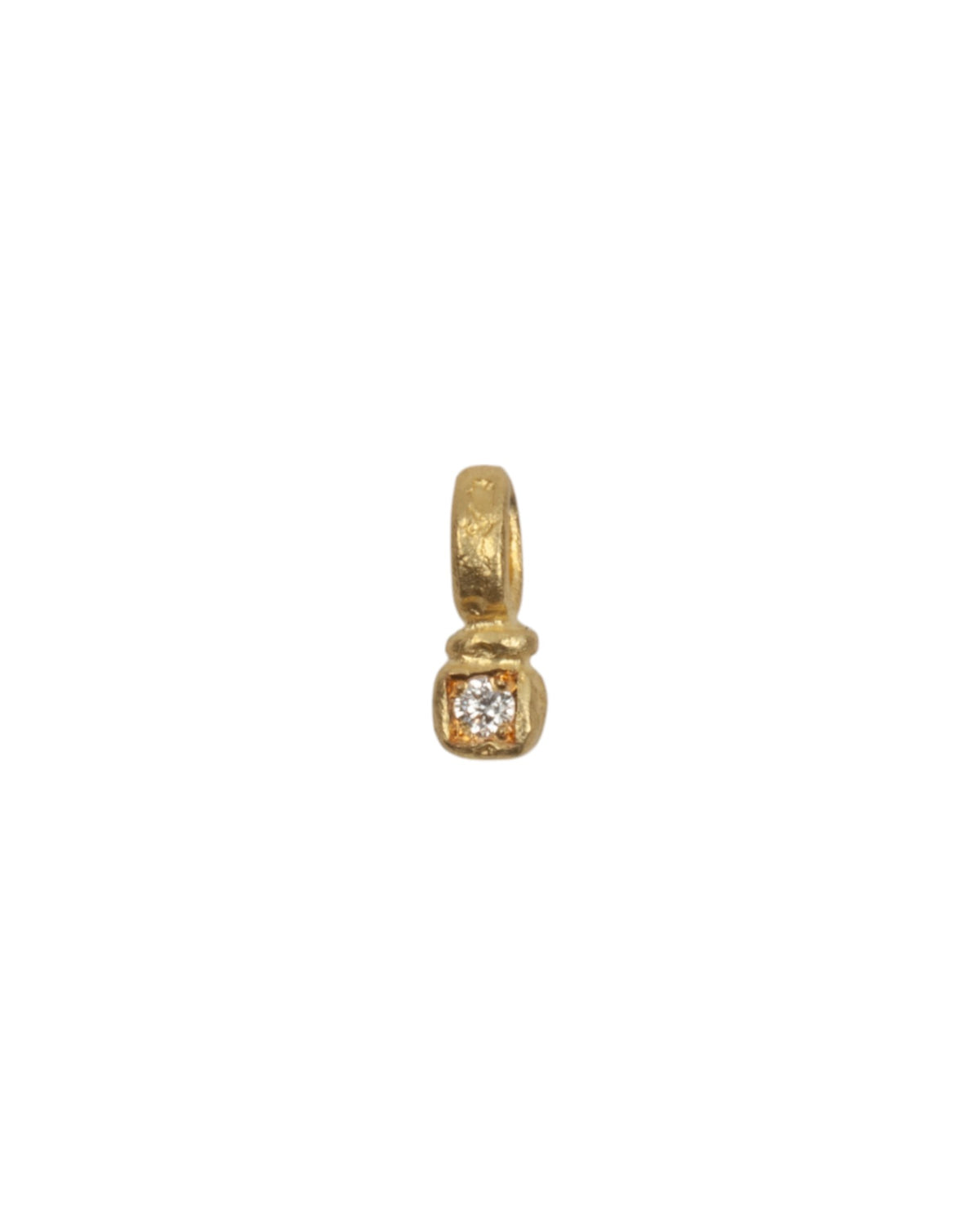Zarte Würfelanhänger mit Edelsteinen zum kombinieren - Goldschmiede Krack - Trauringe & Unikatschmuck aus Deidesheim