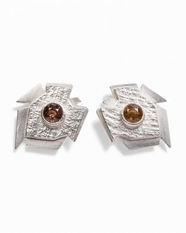 925 Silber Manschettenknöpfe mit Zirkon (6,20 ct) - Goldschmiede Krack - Trauringe & Unikatschmuck aus Deidesheim