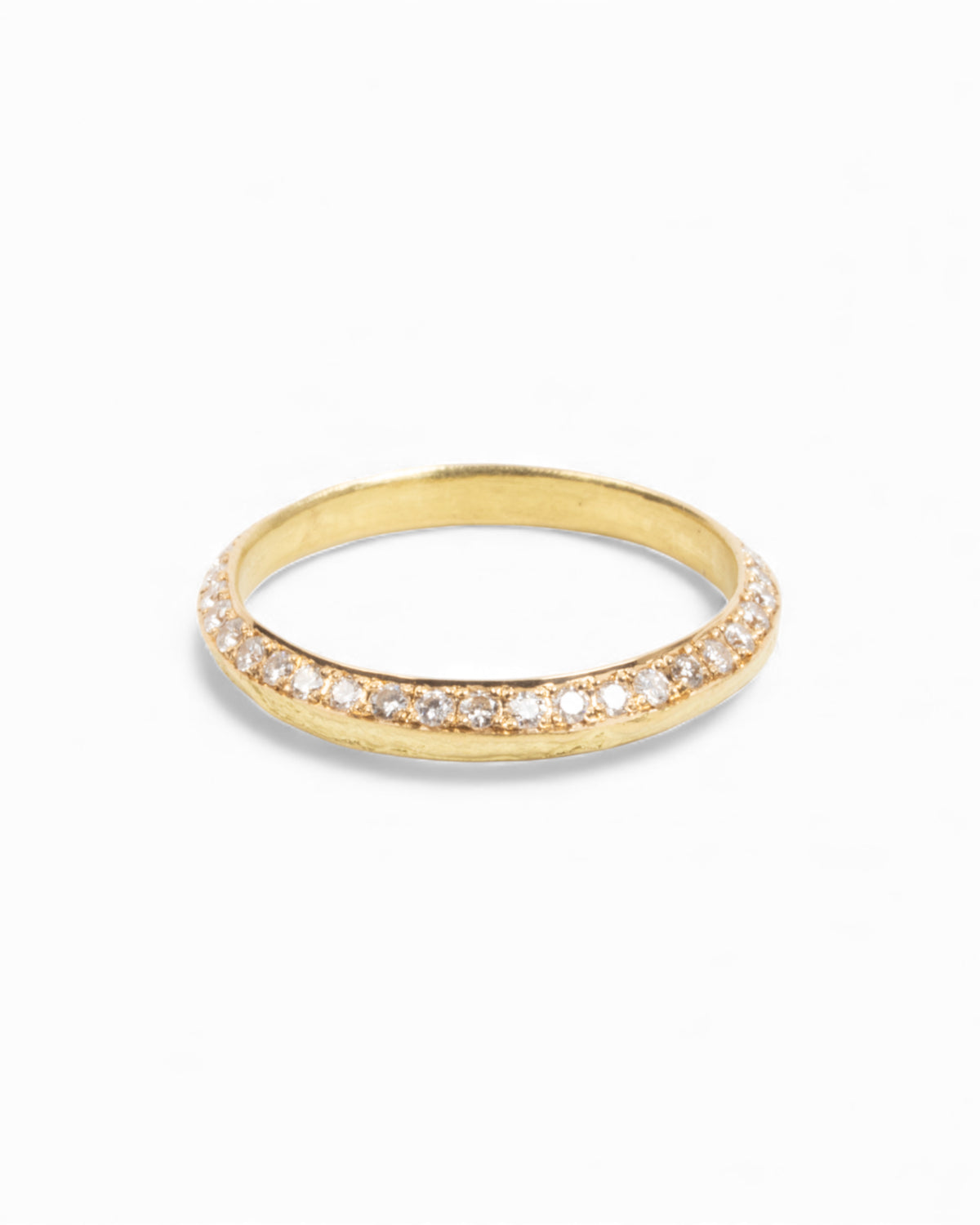 Memoire-Goldring (U54) mit Brillanten (0.36 ct)