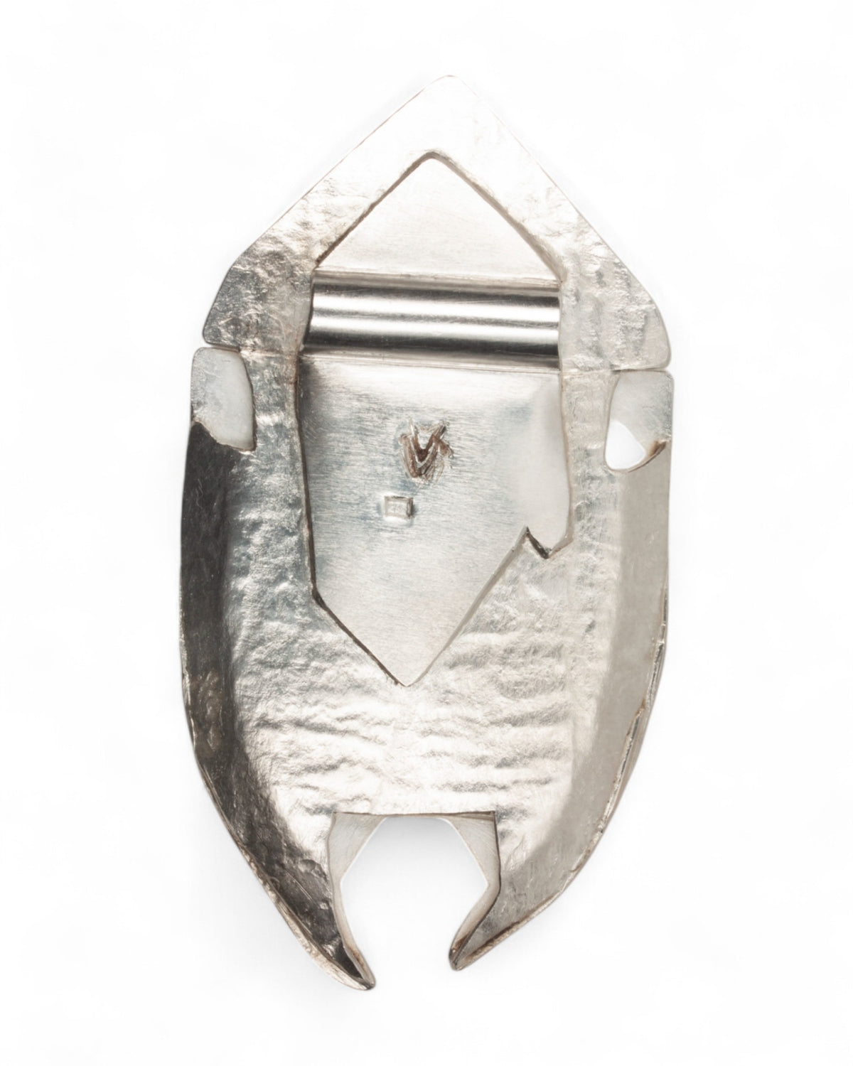 Großer 925 Silberanhänger mit Prasiolith und 750 Gold