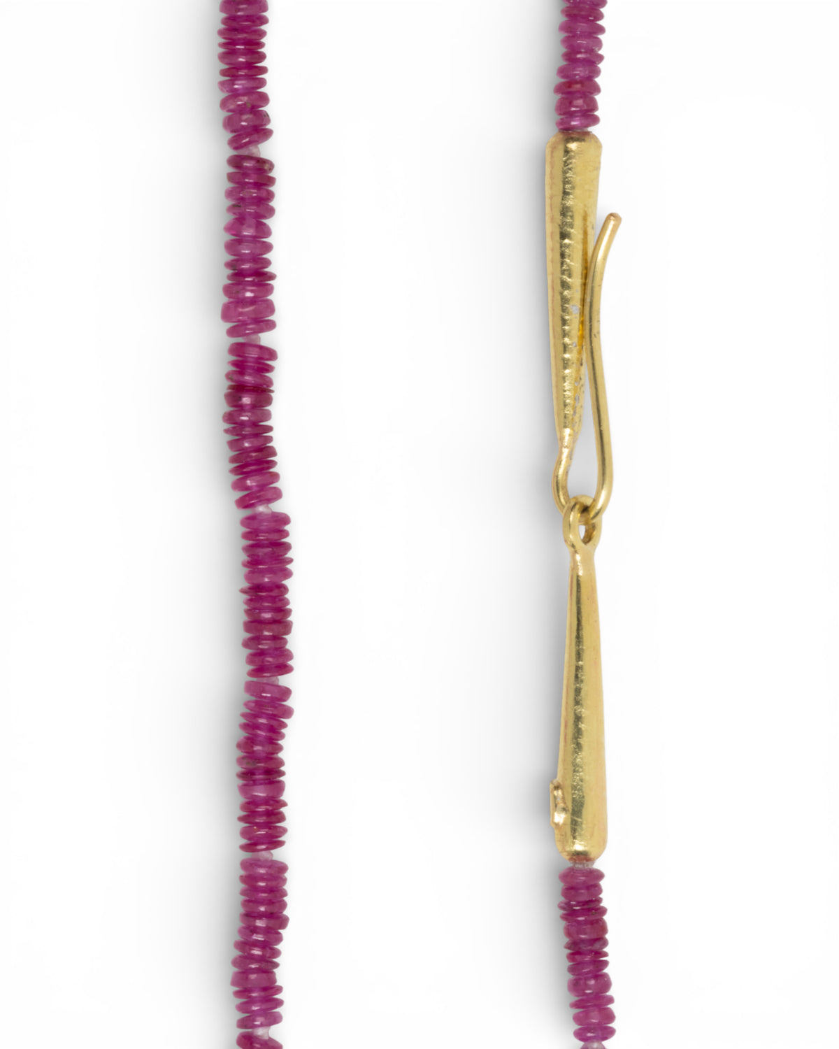 Rubin (65,80 ct) Halskette  mit 750 Goldverschluss - Goldschmiede Krack - Trauringe & Unikatschmuck aus Deidesheim