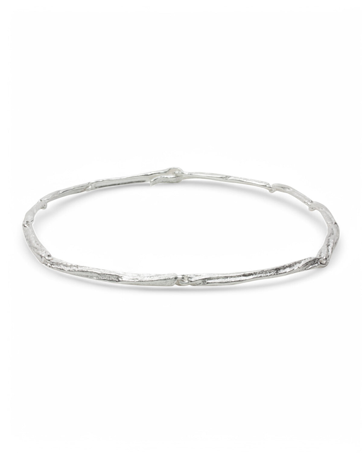Statement 925 Silberkette mit "Tarmac" Struktur - Goldschmiede Krack - Trauringe & Unikatschmuck aus Deidesheim