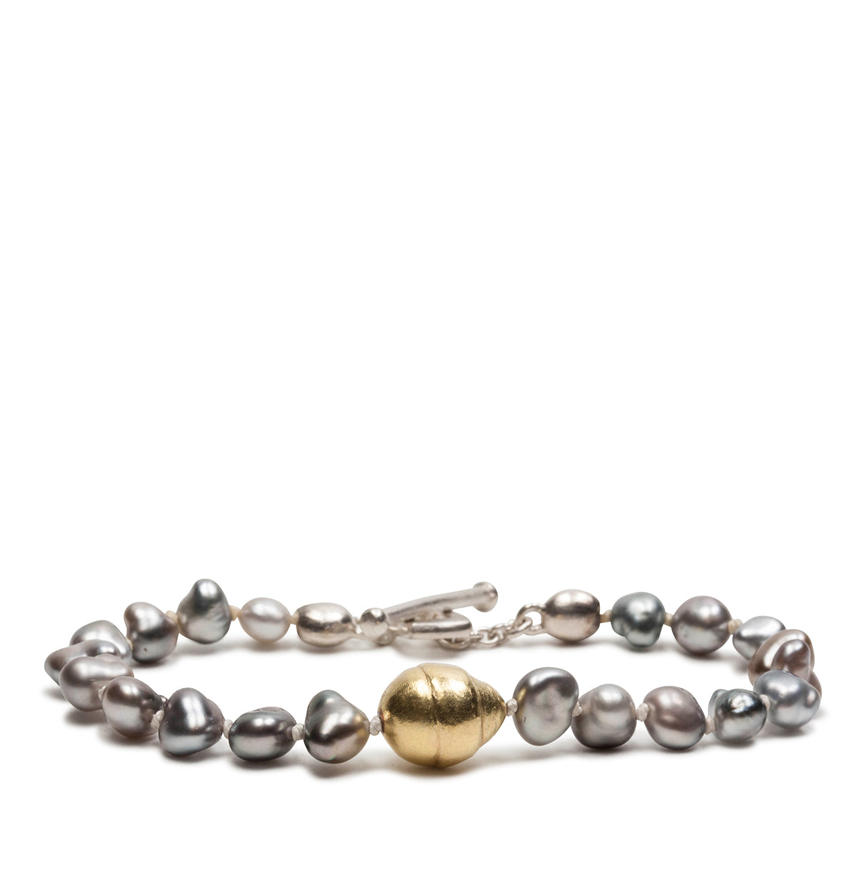 Tahiti Perlen Armband mit 750 Goldelement - Goldschmiede Krack - Trauringe & Unikatschmuck aus Deidesheim