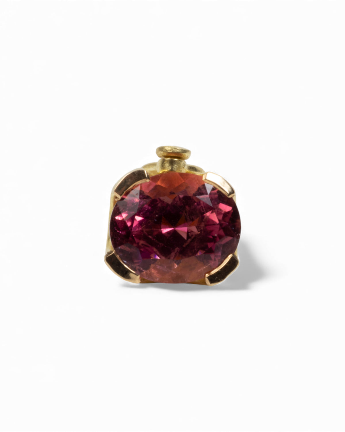 Tarmac Rosa – Anhänger mit Turmalin (7.0 ct), 750 Gold