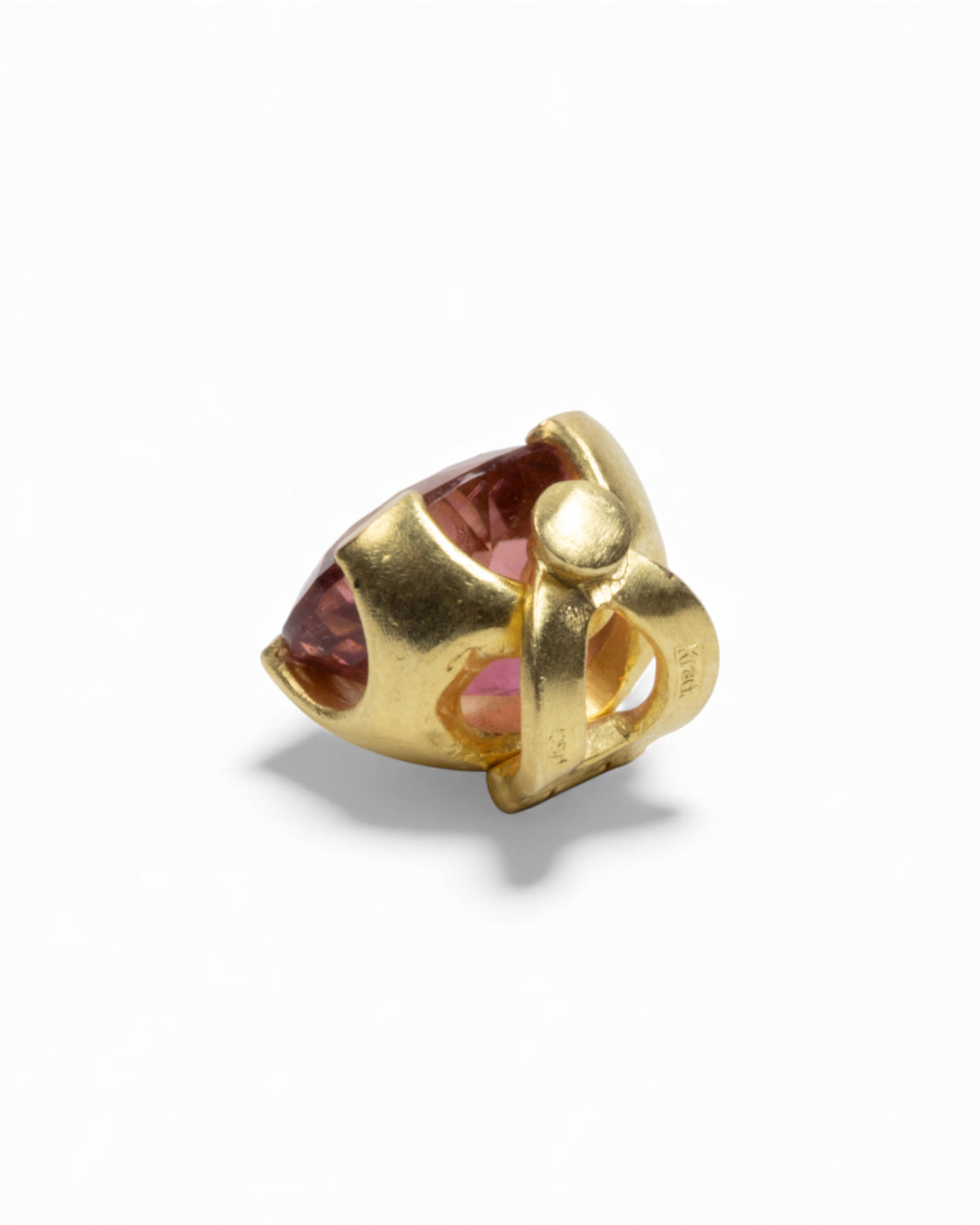 Tarmac Rosa – Anhänger mit Turmalin (7.0 ct), 750 Gold