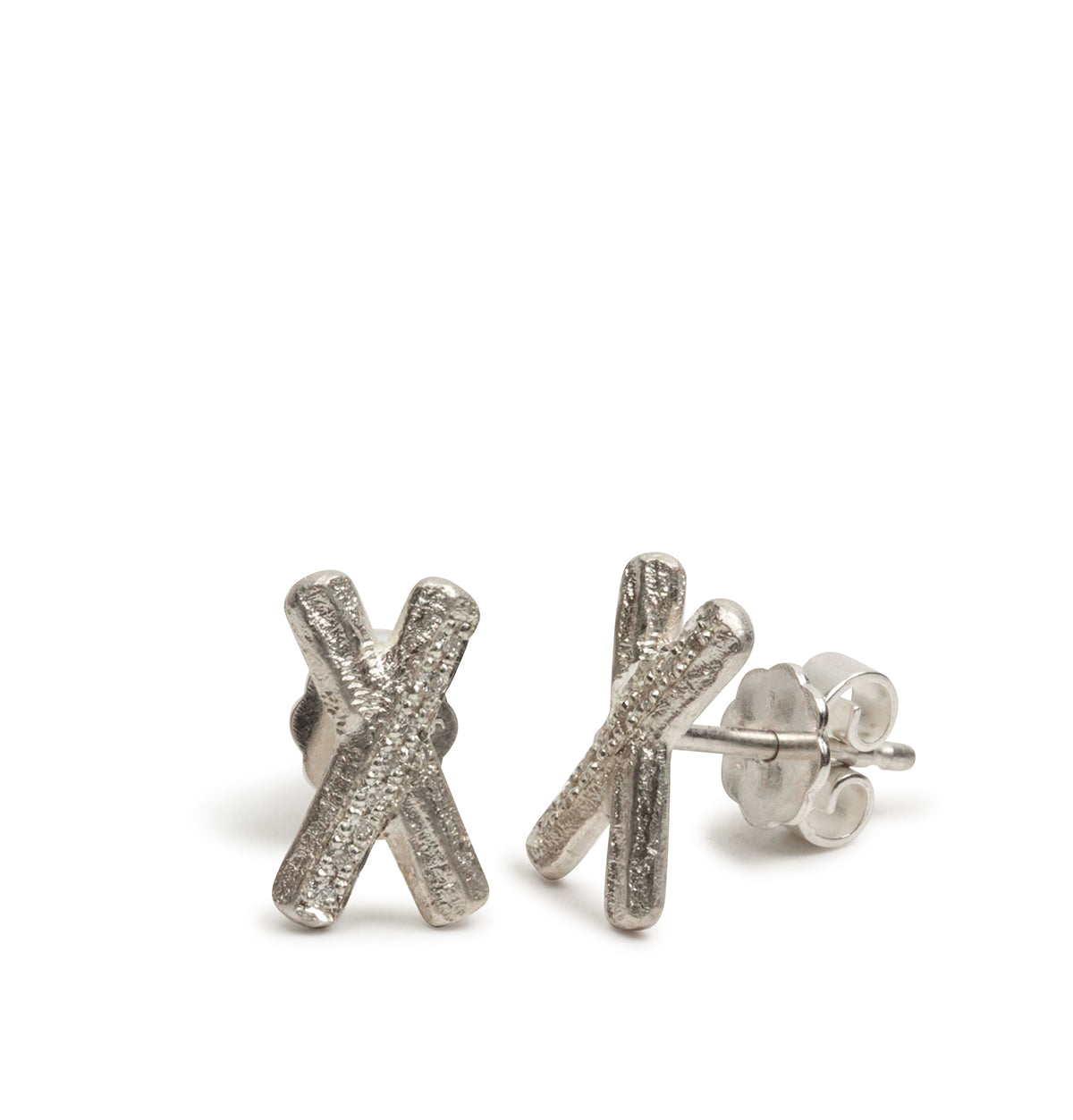 X-Bark Ohrstecker mit Brillanten - Goldschmiede Krack - Trauringe & Unikatschmuck aus Deidesheim